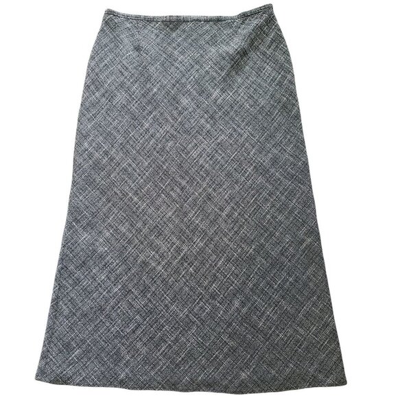 Vintage Jessica Patterned Midi A-line Skirt - Picture 1 of 10